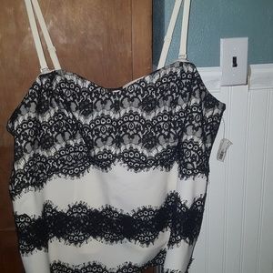 Dressy tank/ sleeveless top